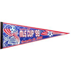 MLS Cup 1999 Foxboro Stadium Pennant - DC United v LA Galaxy